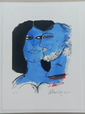 Corneille - 13 gesigneerde zeefdrukken in uitgave 'Salomé' kopen? Bied vanaf 2000!