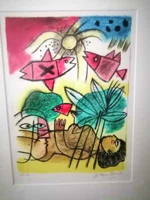 Corneille - Zeefdruk 4/30 hc uit 2003 verkocht voor € 90!