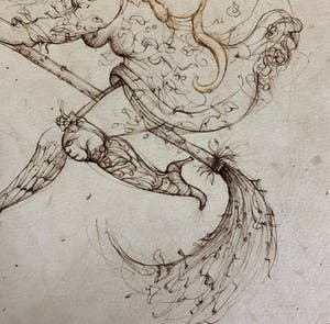 Leonor Fini - Aquatint La Sorcière sur le Balai kopen? Bied vanaf 30!