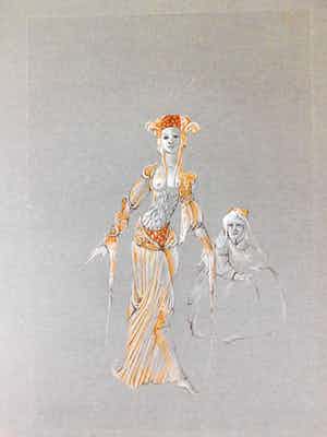 Leonor Fini - Scène de Théâtre verkocht voor € 30!