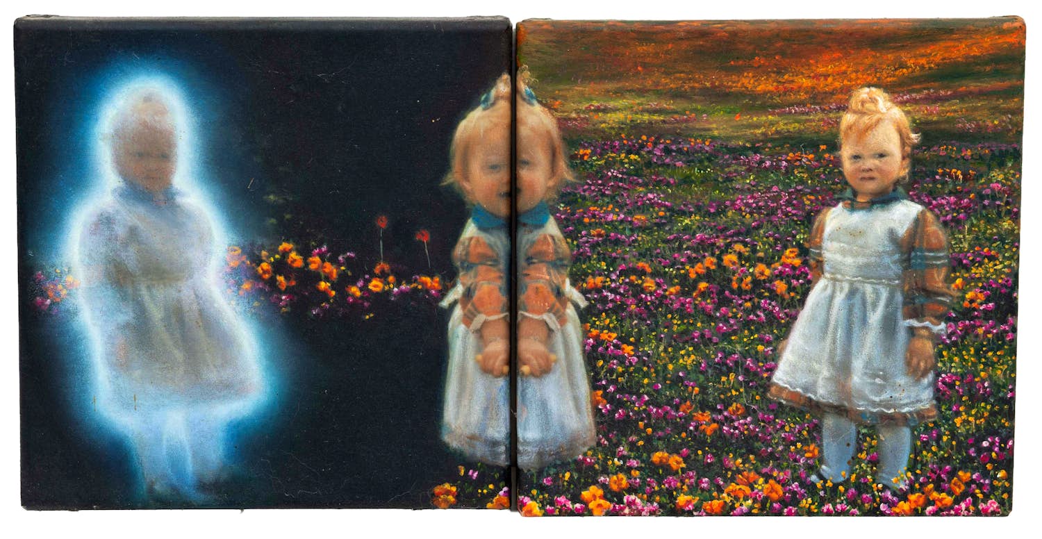 Anya Janssen - Olieverf op doek: 'Life in duplicate III' - 2002 kopen? Bied vanaf 299!