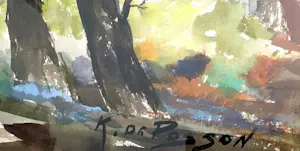 Karel De Posson - Belgisch landschap kopen? Bied vanaf 35!