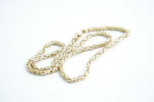 92- Zo goed als nieuw massief geel gouden 18 karaats "Konings" ketting collier kopen? Bied vanaf 1370!