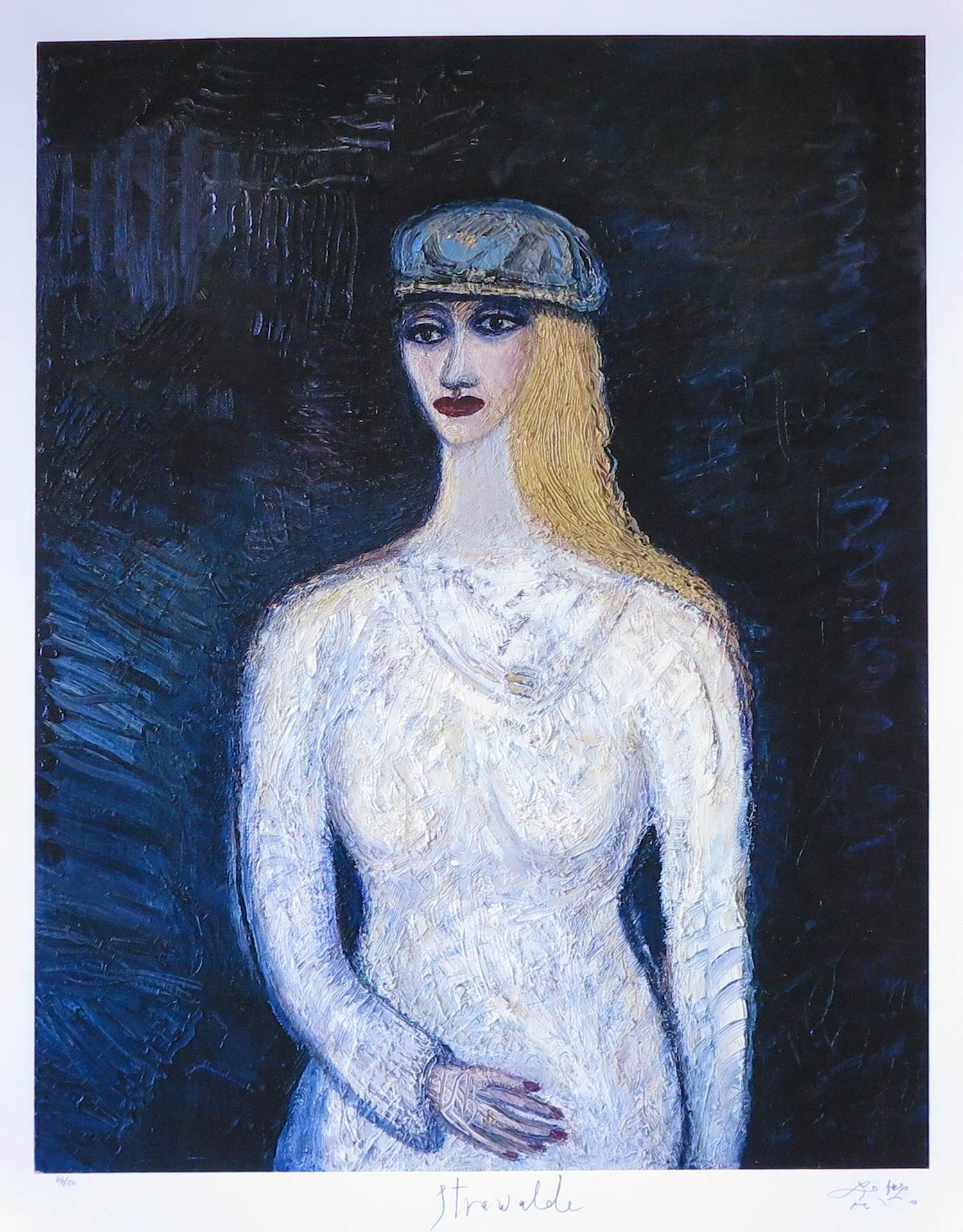 Strawalde - Giclée, Berlinerin verkocht voor € 20!