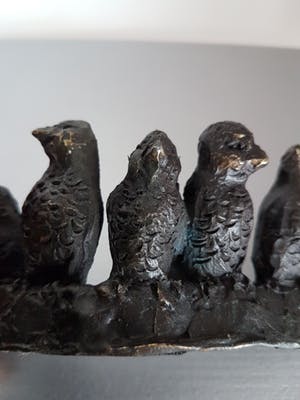 Astrid Veldhuyzen-Koppen - Vrij werk "Vertederende Vogeltjes" kopen? Bied vanaf 100!