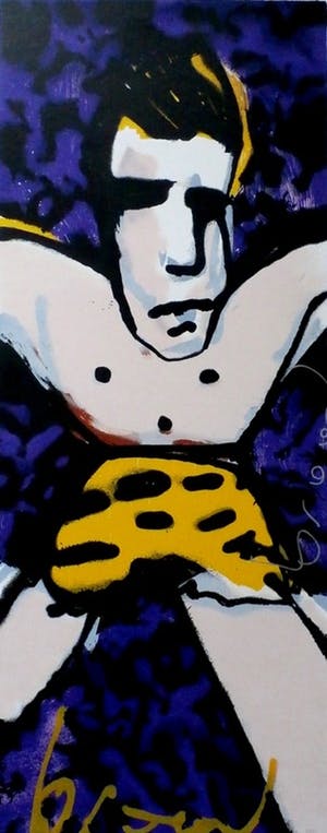 Herman Brood - Herman Brood - zeefdruk: Tarzan kopen? Bied vanaf 275!