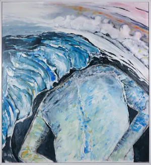 Sophie Mellema - Acryl op paneel, Tweeluik zonder titel- Ingelijst (Groot) kopen? Bied vanaf 150!