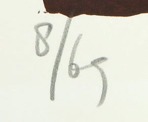 Wouter Stips - Zeefdruk, Een dag om nooit… kopen? Bied vanaf 35!