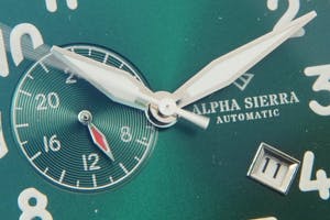 1940 - Robuust edelstalen horloge Alpha Sierra AMS02 - Limited edition - GROEN! kopen? Bied vanaf 170!