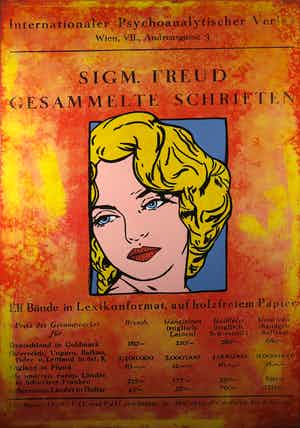 Jan Bollaert - Gemengde techniek op Board, Freud Frau I (Groot) verkocht voor € 100!