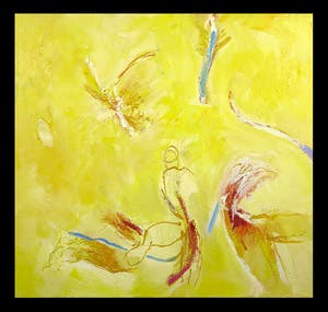 Franscz Witte - Olieverf op doek, Wervelwind kopen? Bied vanaf 1!