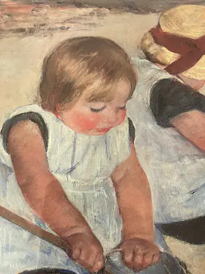 Mary Cassatt - Children playing on the beach kopen? Bied vanaf 35!