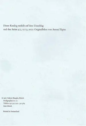 Antoni Tapies - onbekend kopen? Bied vanaf 120!