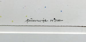 Jef Diederen - Lithografie, Mooi Hoofd - Ingelijst kopen? Bied vanaf 1!