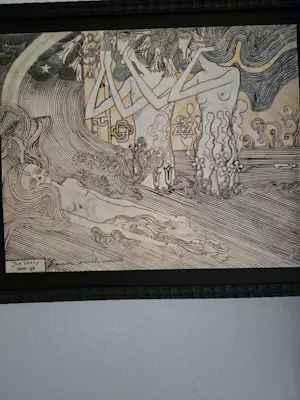 Jan Toorop - Twee vrouwen Treurend bij dode Non kopen? Bied vanaf 40!