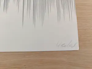 Günther Uecker - Senkrechte Linien kopen? Bied vanaf 589!