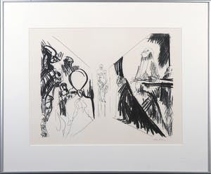 Luis Filcer - Ets, Het proces - Ingelijst kopen? Bied vanaf 35!