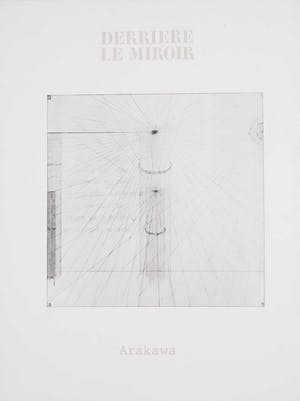 Shusaku Arakawa - Uitgave Derrière le miroir met originele litho, no. 223 (1977) kopen? Bied vanaf 20!