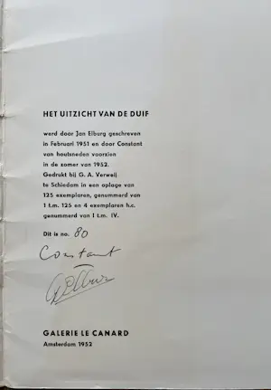 Constant - Het uitzicht van de duif (I) kopen? Bied vanaf 140!
