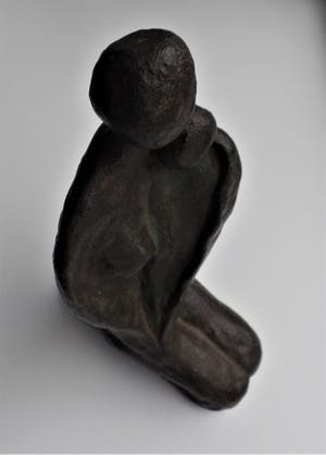 Elly du Clou-Bruggeman - Moederliefde - Beeld Brons kopen? Bied vanaf 120!