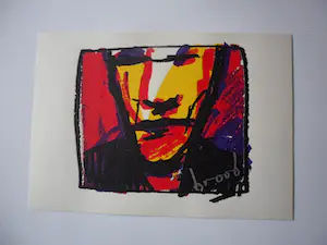 Herman Brood - Zeefdruk, Woedend Licht. kopen? Bied vanaf 60!