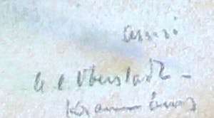 Anna Clara Oberstadt-Kranenburg - krijttekening (wasco) , 2 tekeningen kopen? Bied vanaf 55!