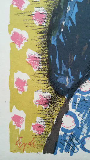 Charles Eyck - Vrouw, litho - Gratis verzending! kopen? Bied vanaf 50!