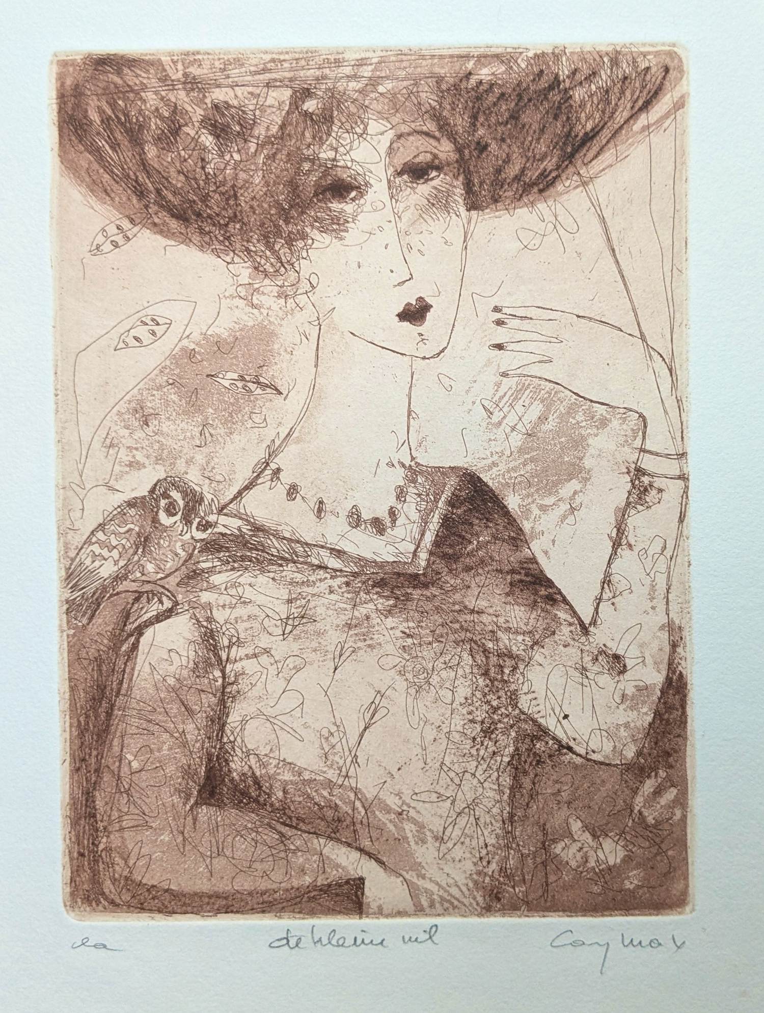 AcheterKatrien Caymax - de kleine uil? Enchérissez de 110!