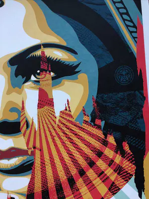 Buy Shepard Fairey - Target Exceptions? Bid from 1!