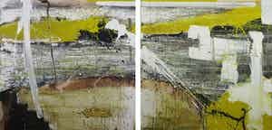 Leo Jacobs - Olieverf op doek, 358-1 (Zeer Groot) verkocht voor € 250!