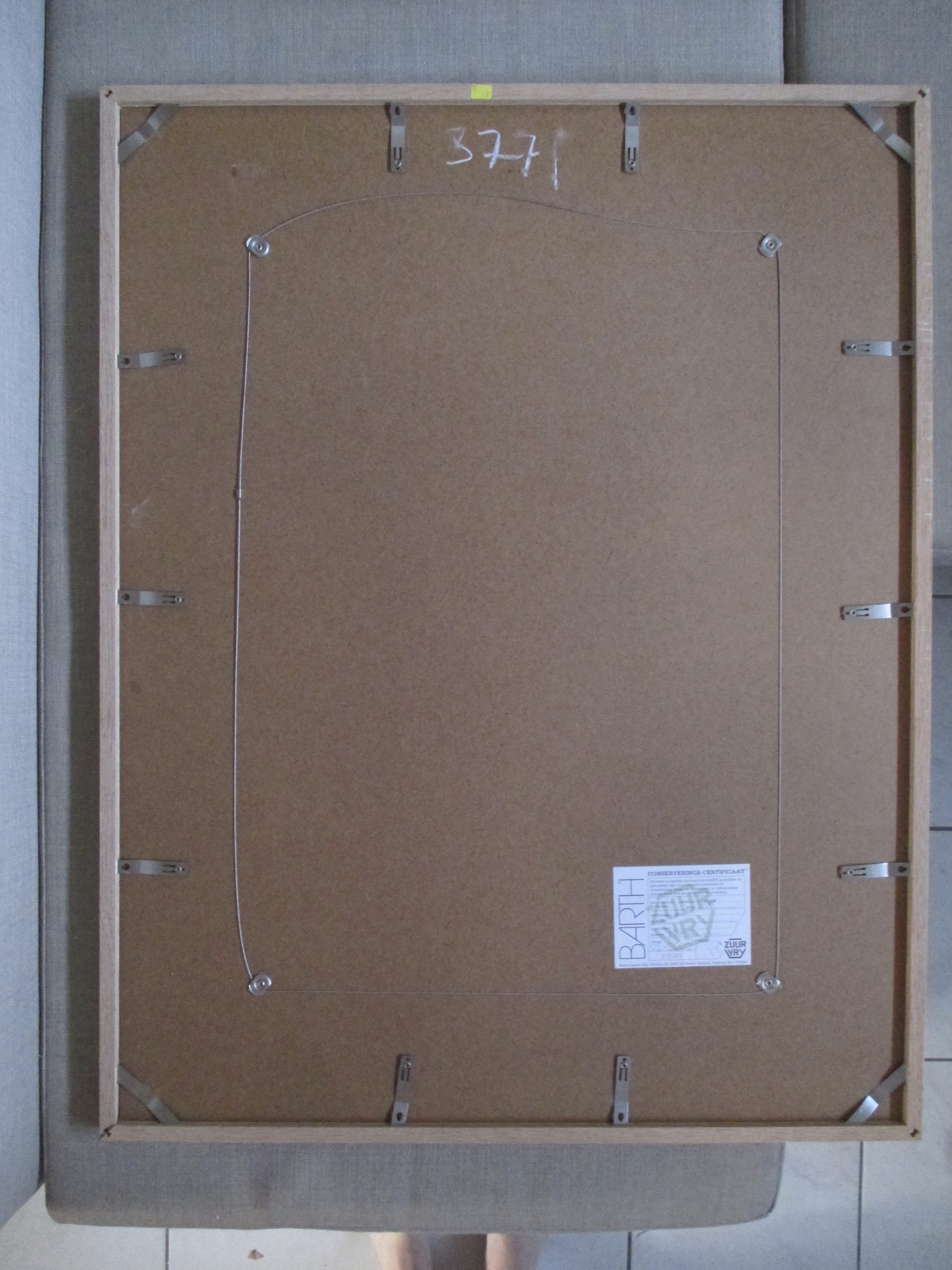 Lon Buttstedt - Ingelijste Litho "Himalaya Blues IV" Barth lijst kopen? Bied vanaf 55!