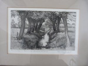 Nico van der Jagt - Knotwilgen te Hummelo ( Druk van den Etser ). kopen? Bied vanaf 62!