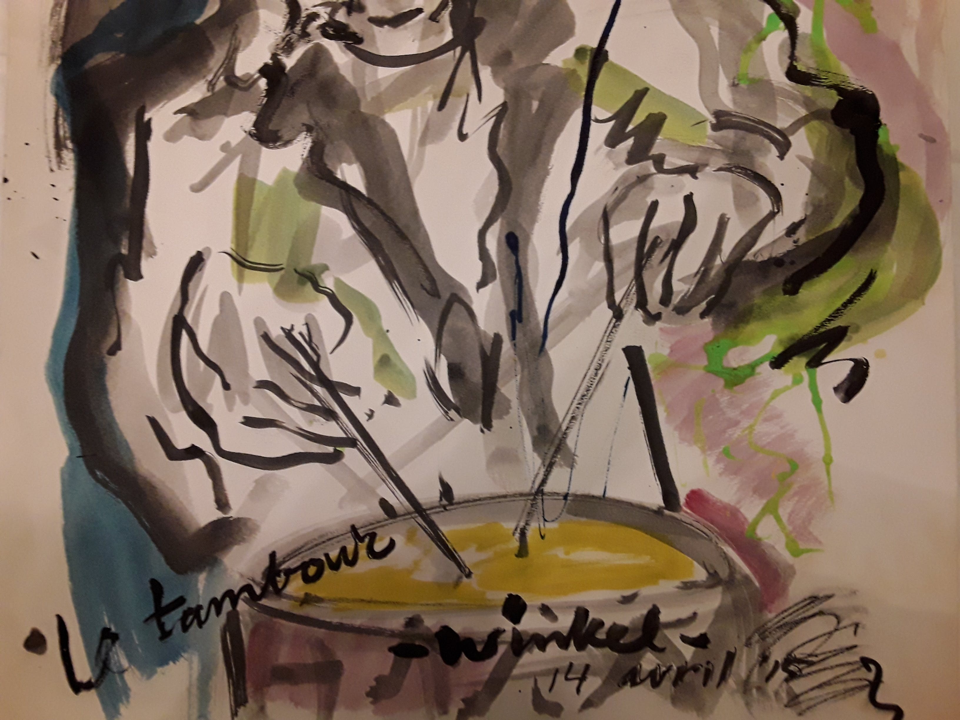 Arien Winkel - Titel,,le tambour,, kopen? Bied vanaf 20!