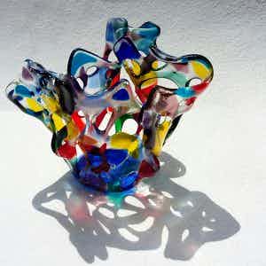 Anneke Dijkhuis - Glasobject " Valparaiso " verkocht voor € 89!