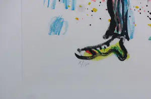 Anton Martineau - Litho op papier, Tango II - Ingelijst kopen? Bied vanaf 75!