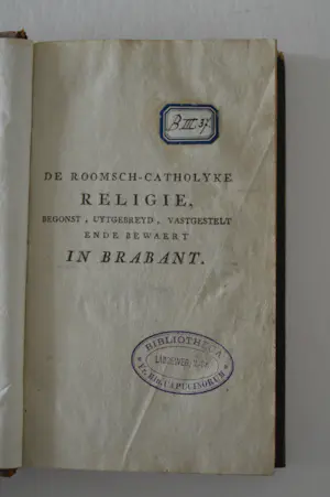 Antiquarisch Boek - De Roomsch-Catholyke religie, begonst, uitgebreyd, vastgestelt ende bewaert in B kopen? Bied vanaf 50!