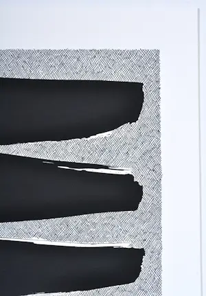 Jan Schoonhoven - Zeefdruk - Gesigneerd - 65x50 cm - 1989 kopen? Bied vanaf 690!