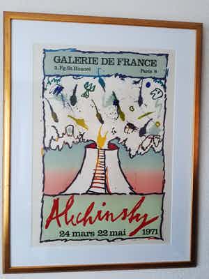 Pierre Alechinsky - Galerie la france verkocht voor € 325!