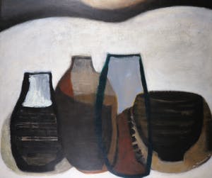 Marieke Thomassen - Acryl op doek, Vazen (Groot) kopen? Bied vanaf 1!