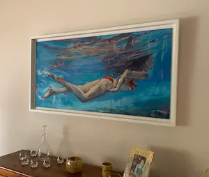 Niet of onleesbaar gesigneerd - Svømmeren kopen? Bied vanaf 1!