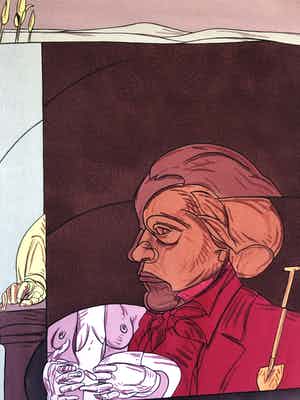 Valerio Adami - zonder titel verkocht voor € 1!