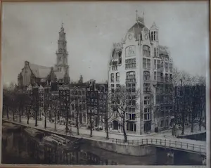 Dirk Harting - Ets , Hollandsche Levensverzekerings Bank Amsterdam – 1914 kaufen? Bieten Sie von 1!