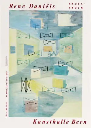 René Daniëls - affiche Kunsthalle Bern kopen? Bied vanaf 10!