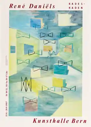 René Daniëls - affiche Kunsthalle Bern verkauft für € 50!