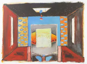 Cor de Jong - Zeefdruk, Contemplation - Ingelijst kopen? Bied vanaf 1!