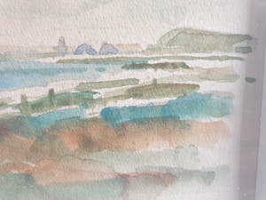 Friso ten Holt - Zicht op Callantsoog vanuit Abbestede kopen? Bied vanaf 225!