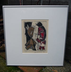 Niet of onleesbaar gesigneerd - Afrikaanse krijger -1994- kopen? Bied vanaf 1!