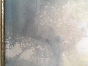 Willem Bos - Poldergezicht met boten - aquarel, houtskool en krijt kopen? Bied vanaf 1!