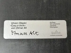 Otmar Alt - Coq O'Clock kopen? Bied vanaf 1575!