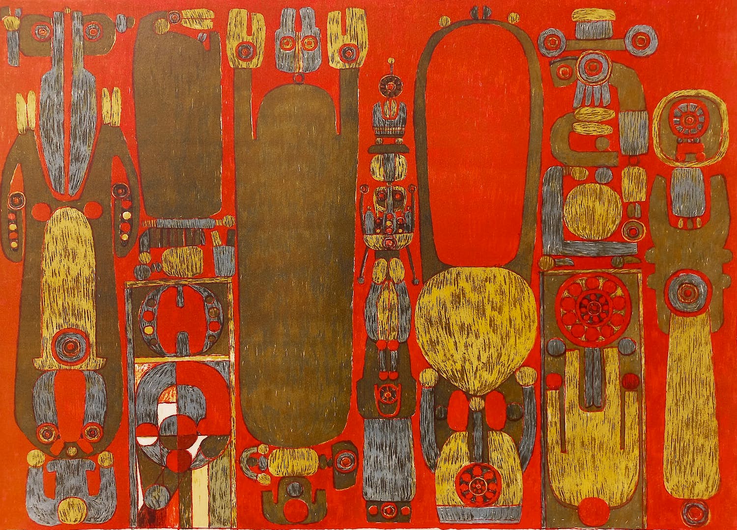 Pierre Courtin - Compositie, litho kopen? Bied vanaf 30!